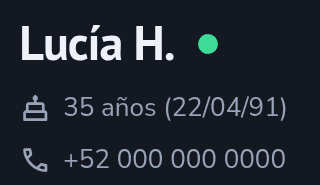 Lucía H., 35 años
